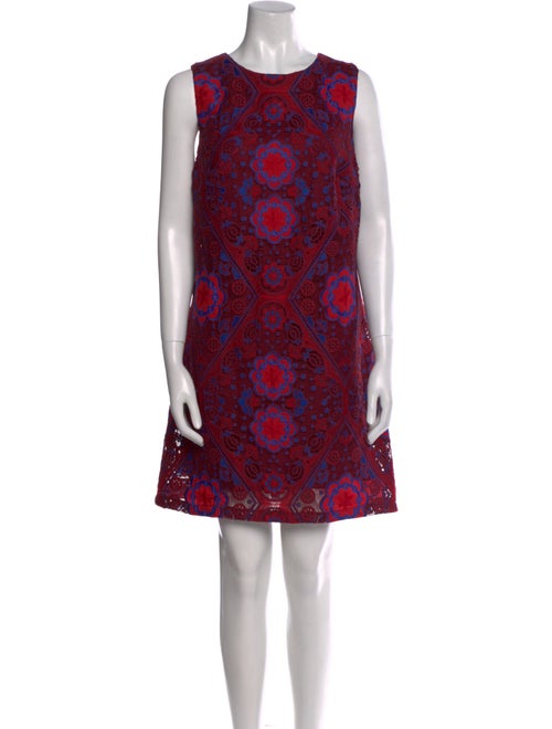 Eva Franco Paisley Print Mini Dress