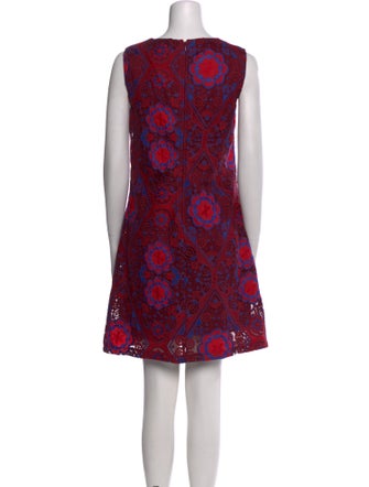 Eva Franco Paisley Print Mini Dress