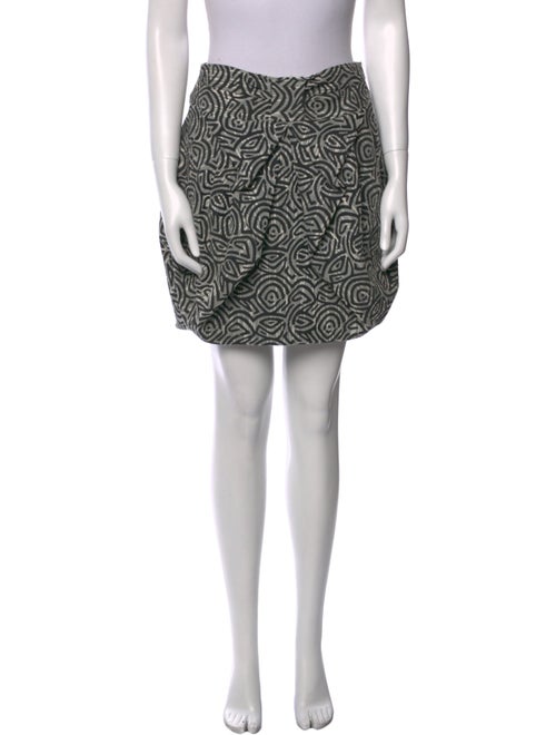 Eva Franco Printed Mini Skirt