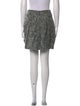 Eva Franco Printed Mini Skirt