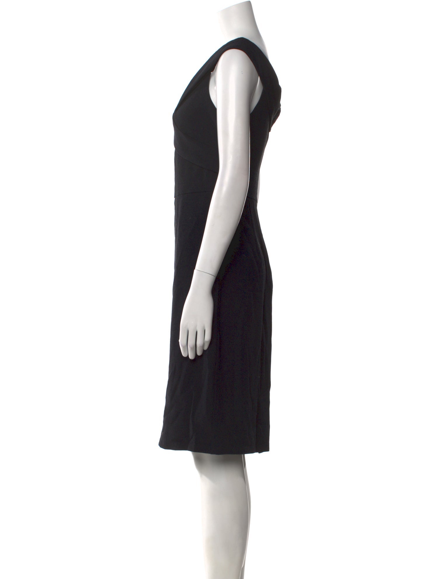 Eva Franco Scoop Neck Knee-Length Dress