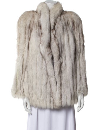 Evans Fox Fur Coat