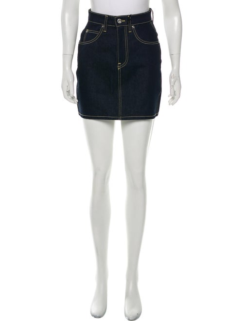 Eve Denim Mini Skirt w/ Tags Denim