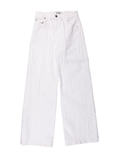 Eve Denim High-Rise Wide Leg Jeans Denim
