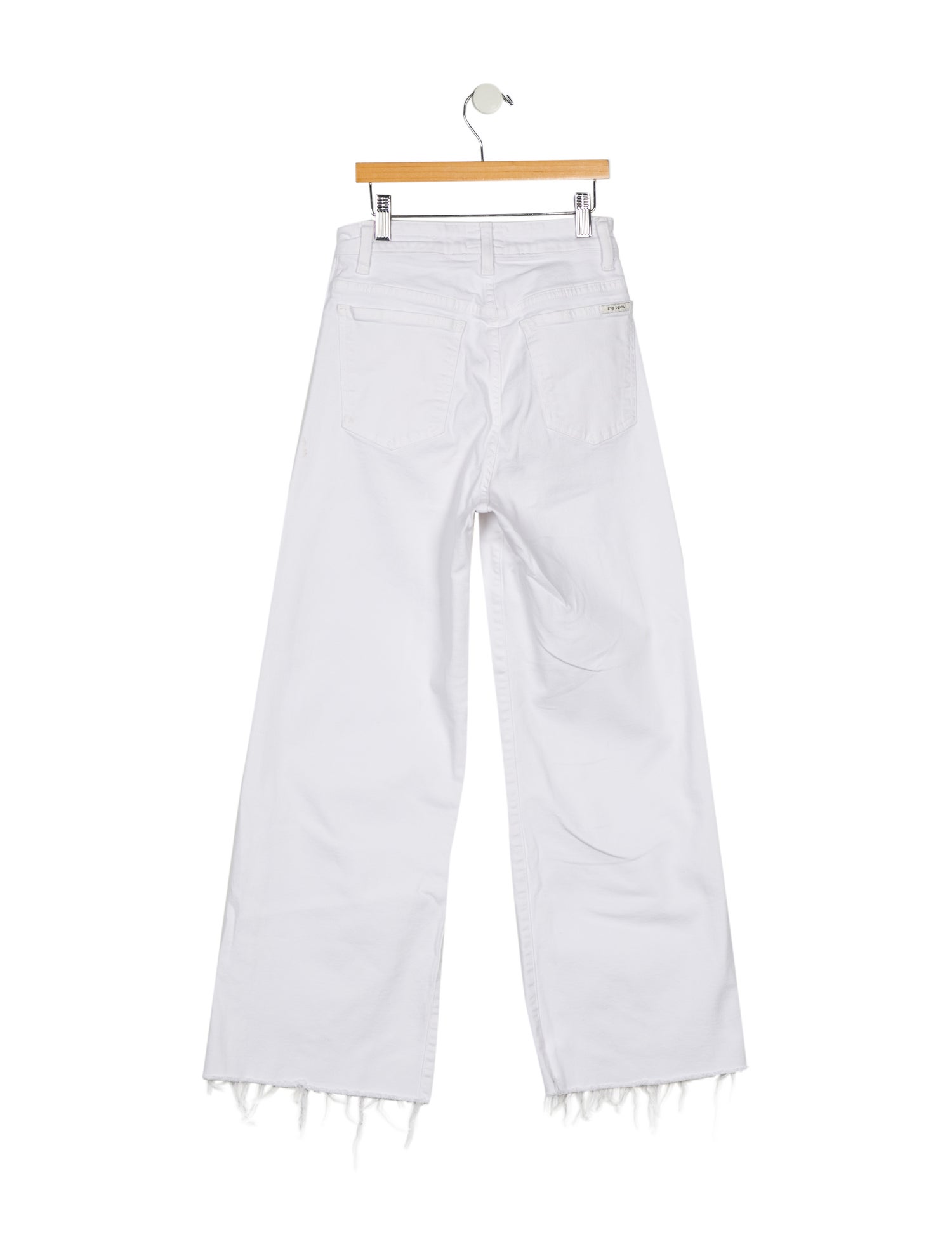 Eve Denim High-Rise Wide Leg Jeans