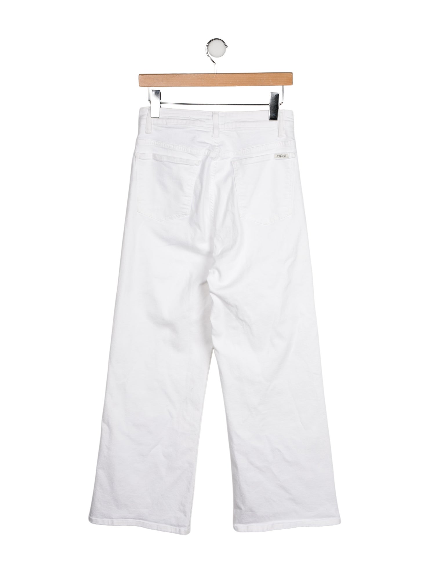 Eve Denim High-Rise Wide Leg Jeans