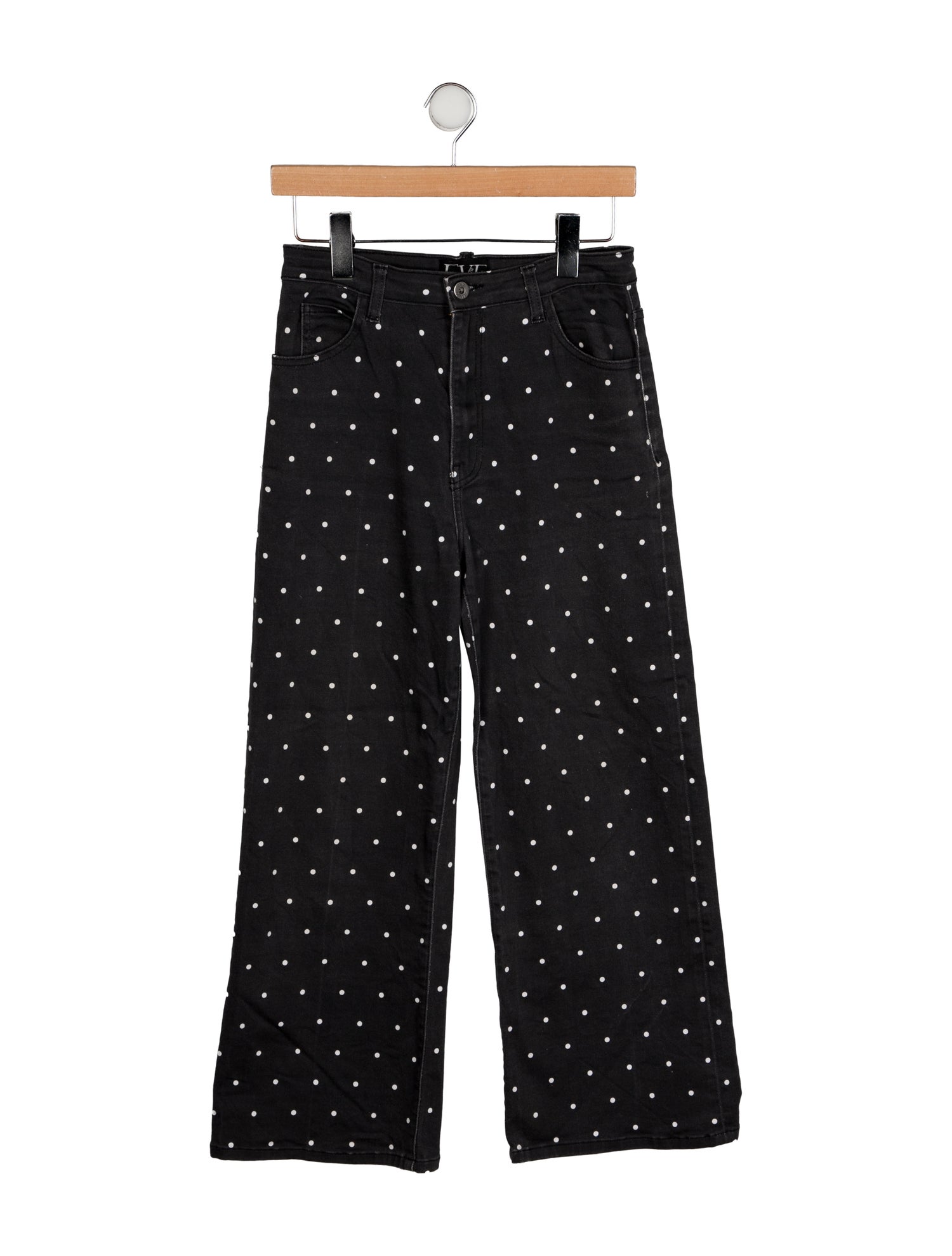 Eve Denim Mid-Rise Wide Leg Jeans