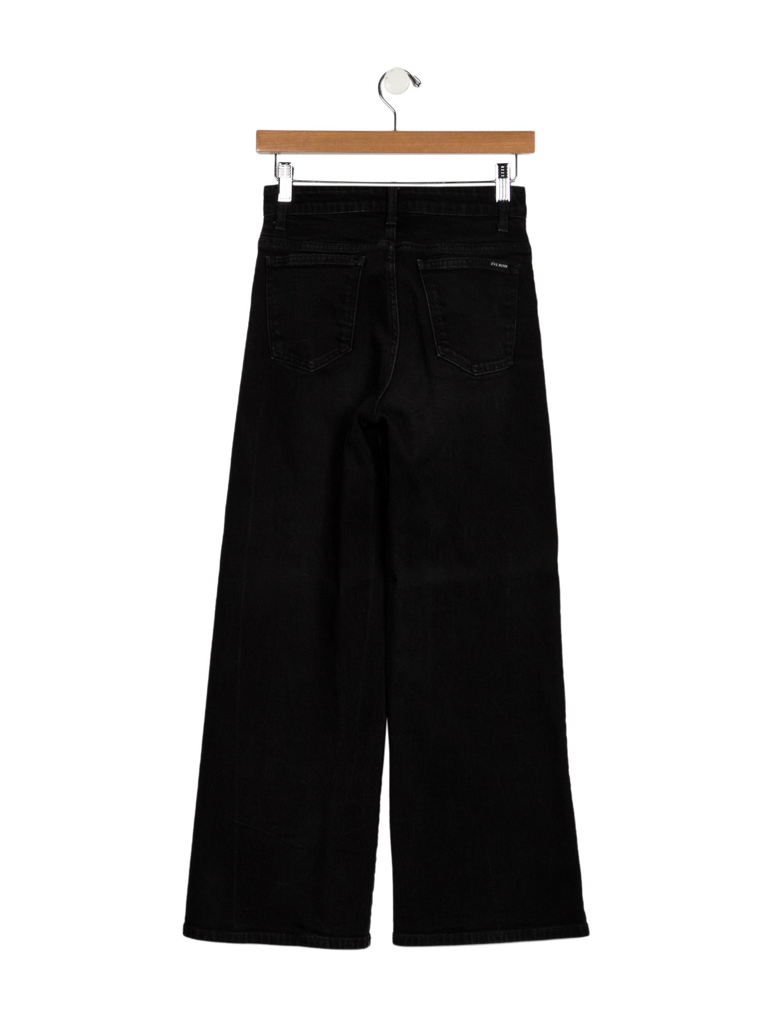 Eve Denim High-Rise Wide Leg Jeans