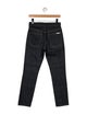 Eve Denim Mid-Rise Straight Leg Jeans