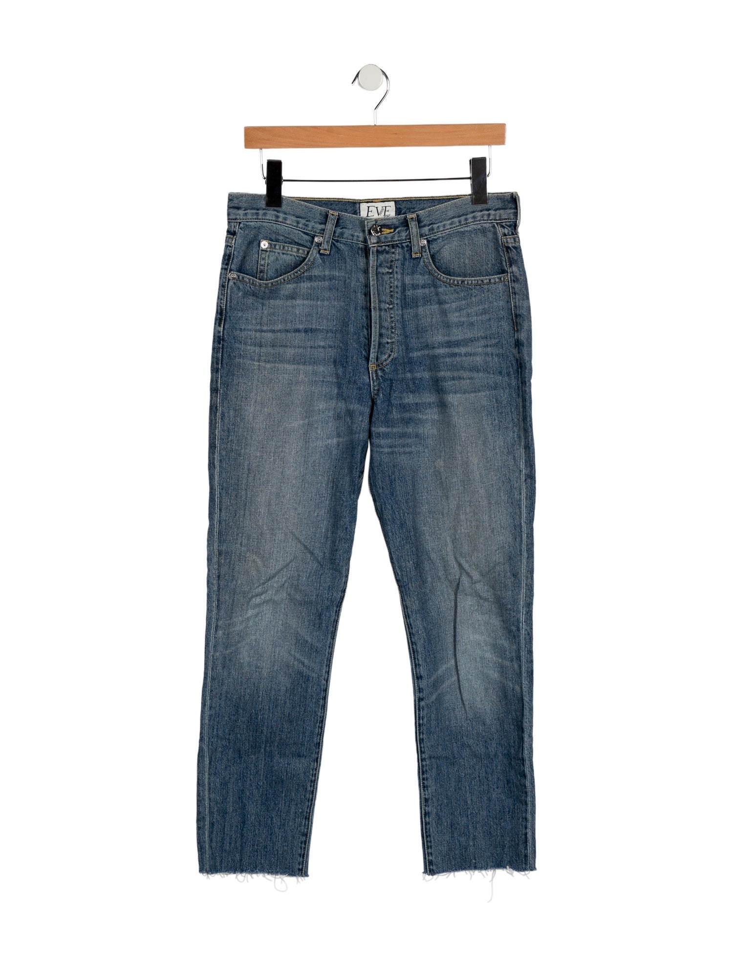 Eve Denim Low-Rise Skinny Leg Jeans