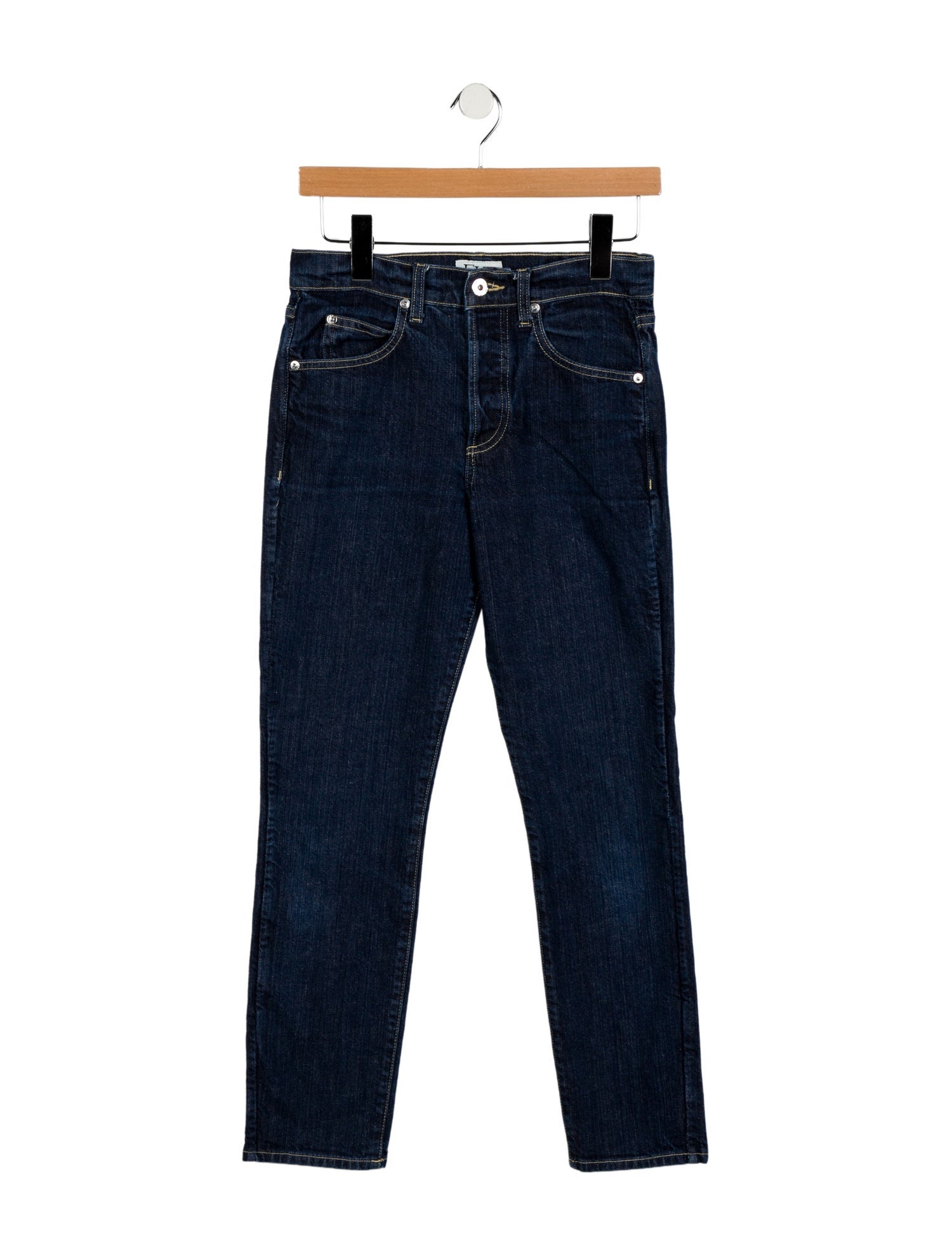 Eve Denim Mid-Rise Skinny Leg Jeans