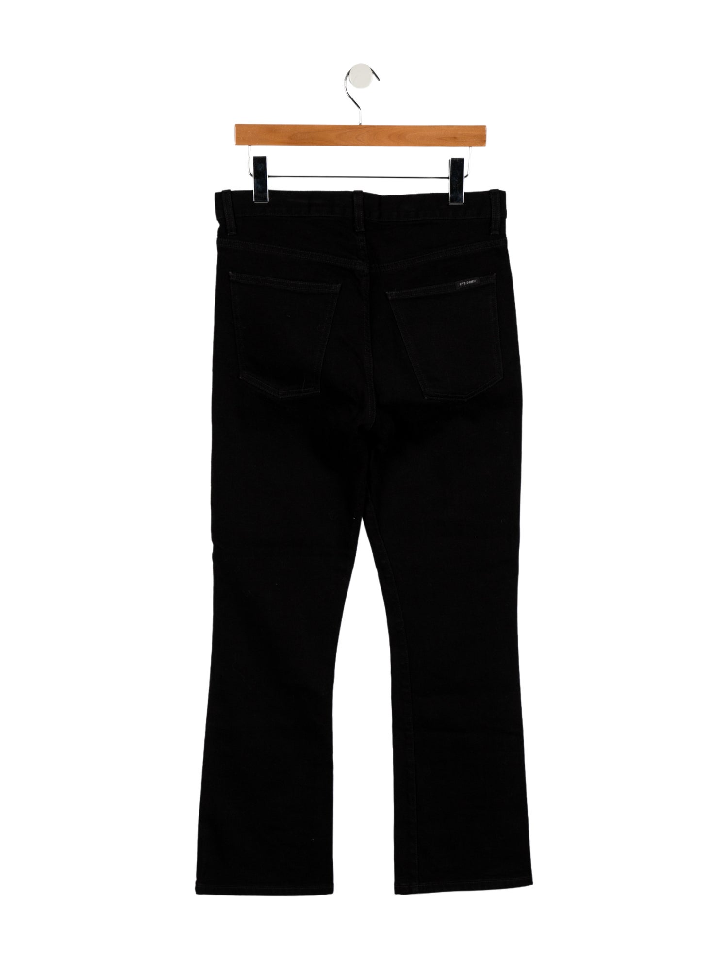 Eve Denim High-Rise Wide Leg Jeans