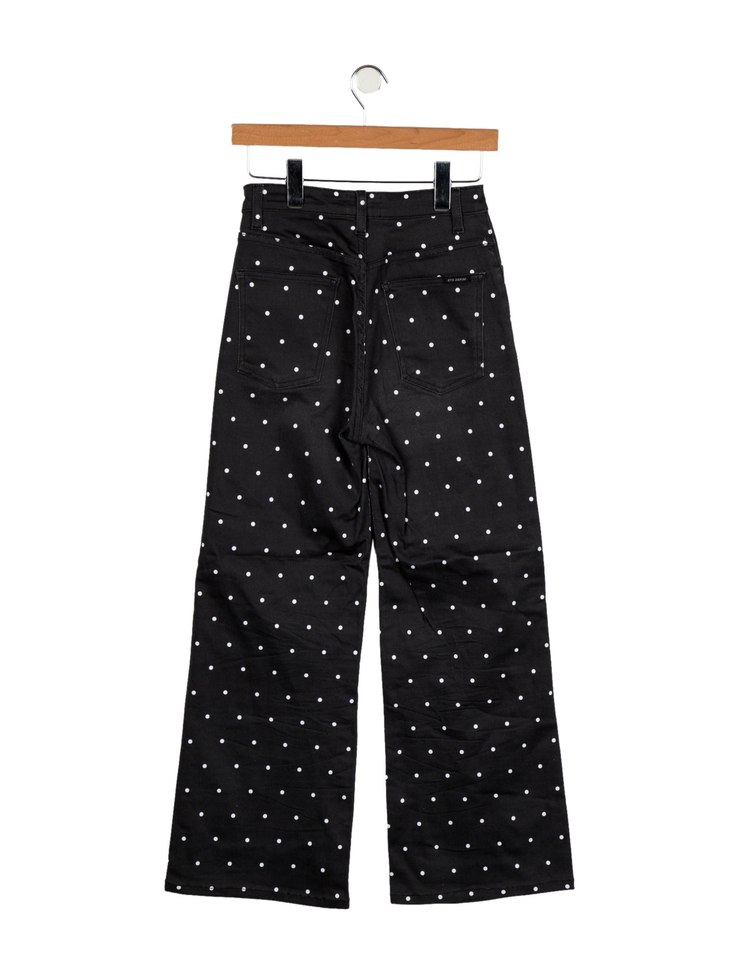 Eve Denim High-Rise Wide Leg Jeans