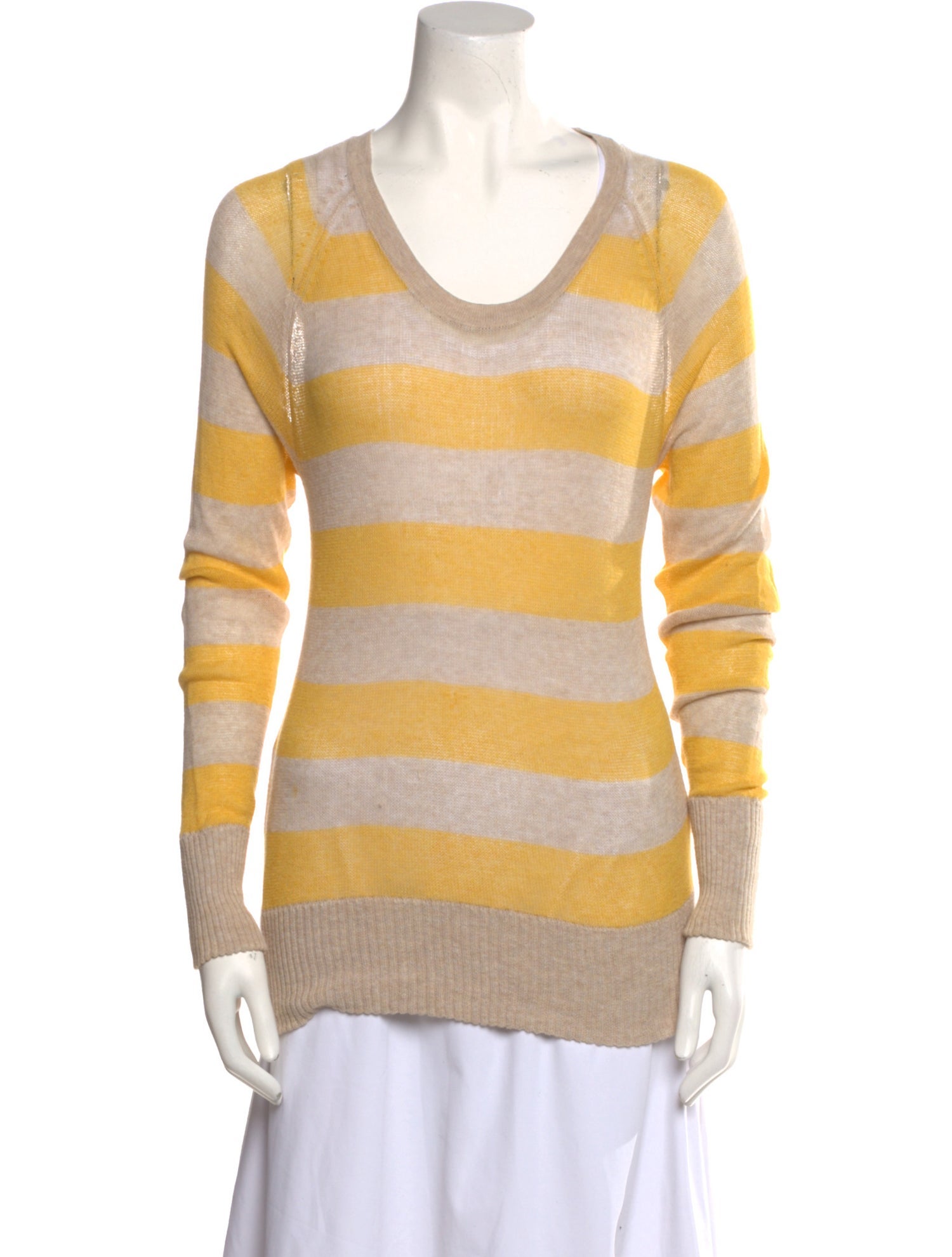 Ever Striped Scoop Neck Sweater