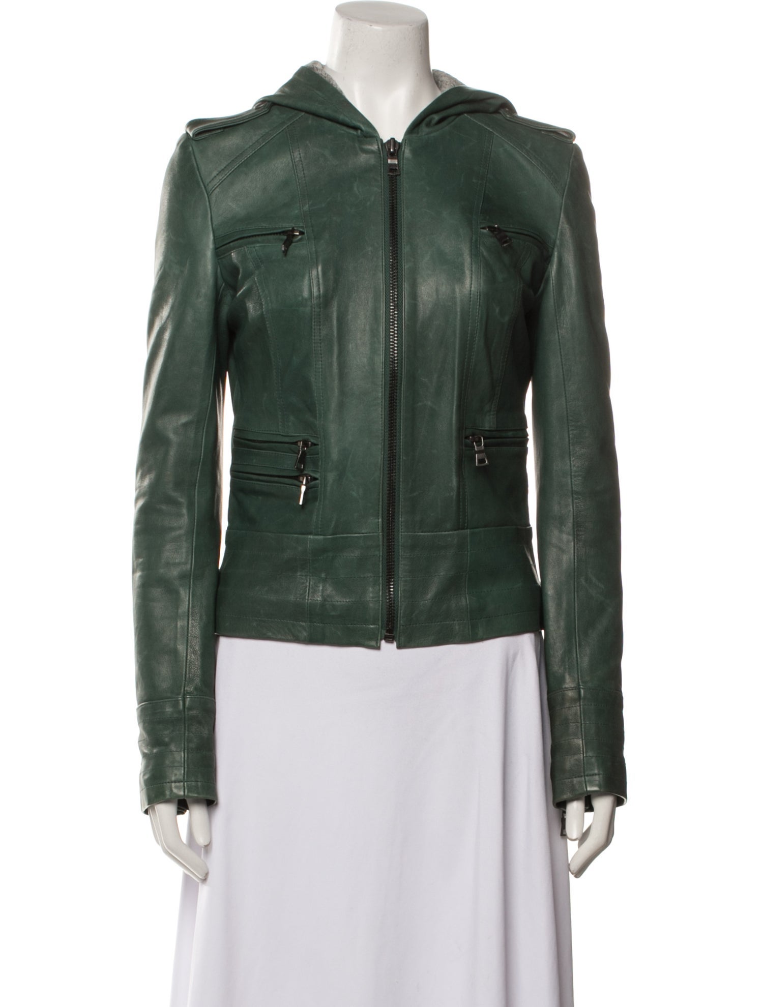 Ever Leather Biker Jacket