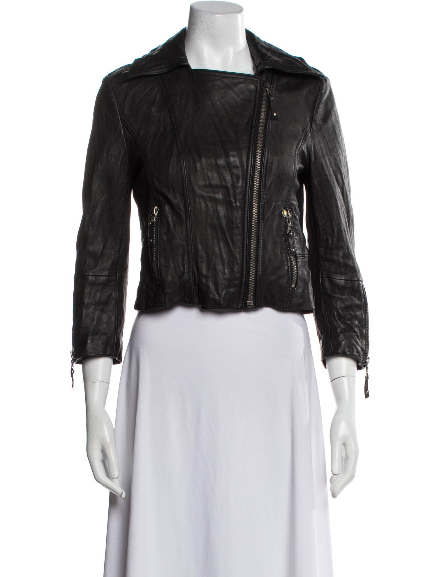 Ever Leather Biker Jacket