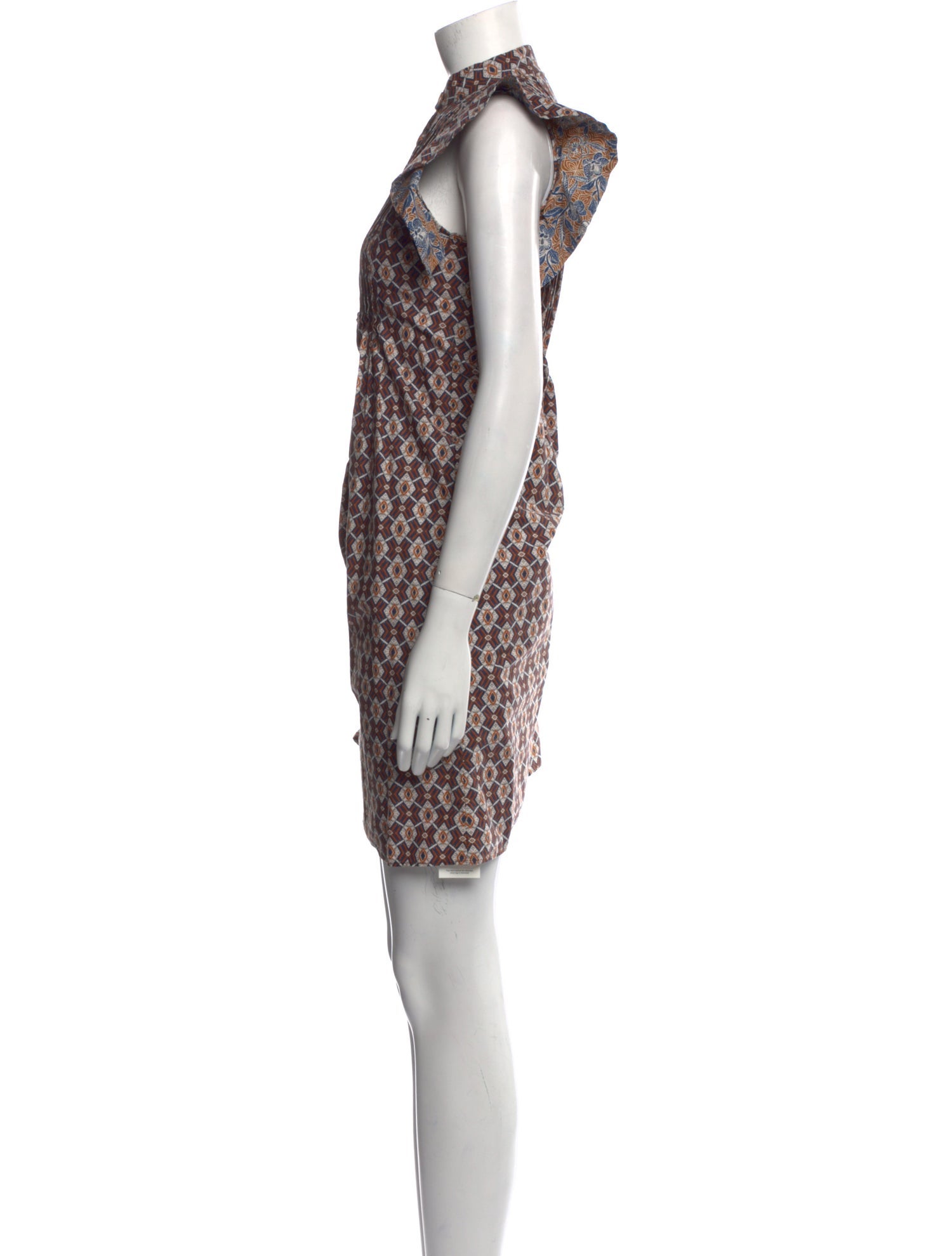 Evi Grintela Floral Print Knee-Length Dress