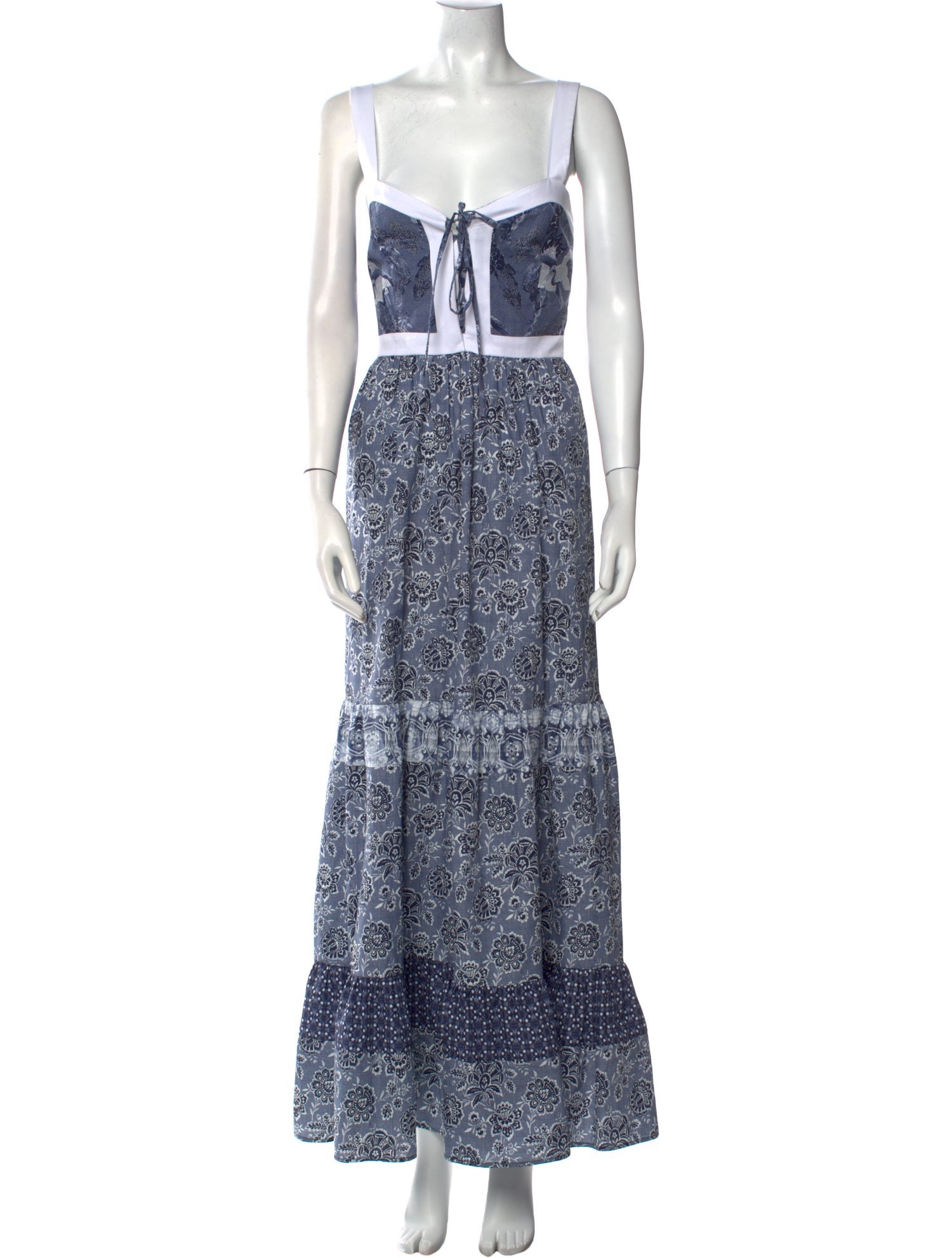 Evi Grintela Paisley Print Long Dress