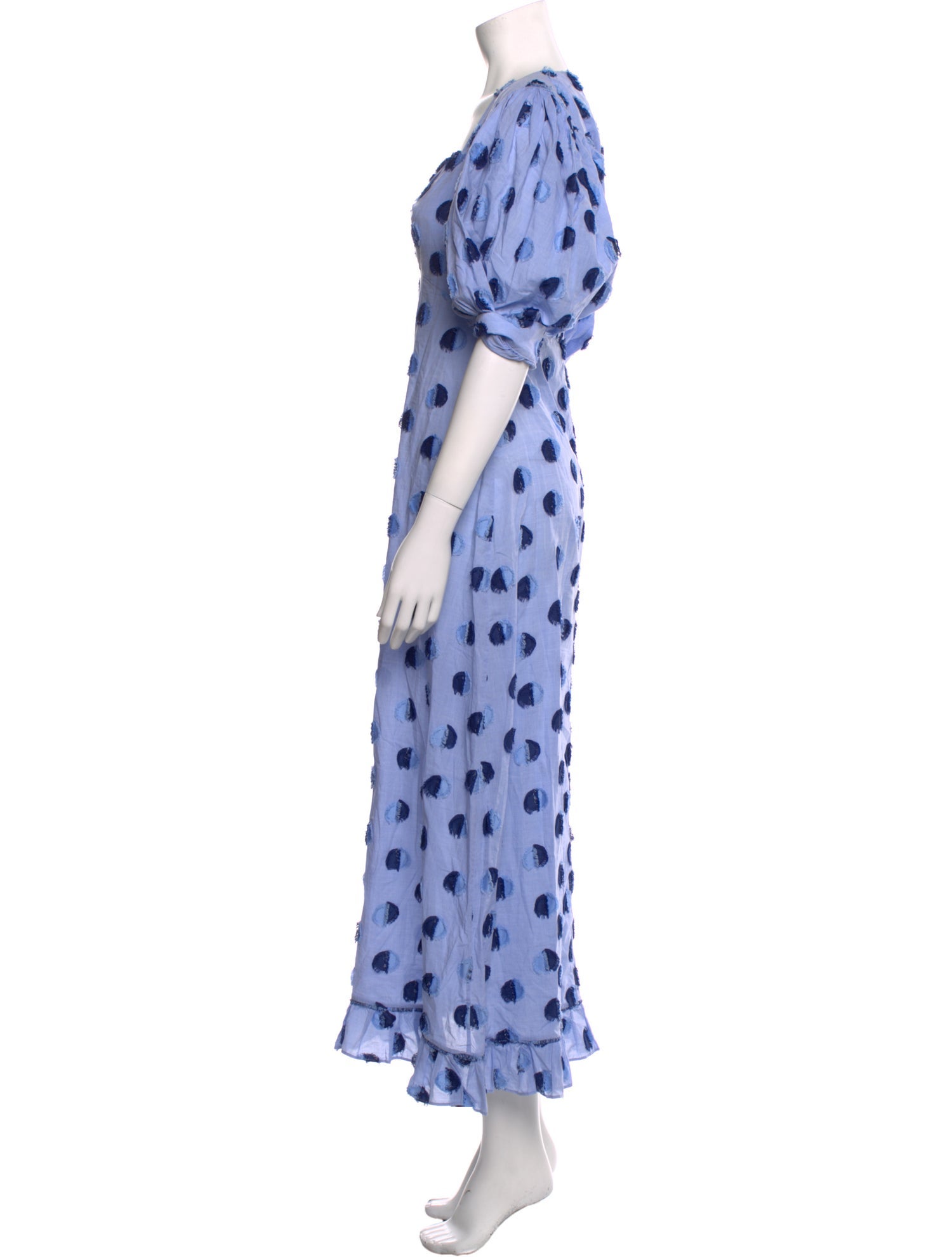 Evi Grintela Polka Dot Print Long Dress