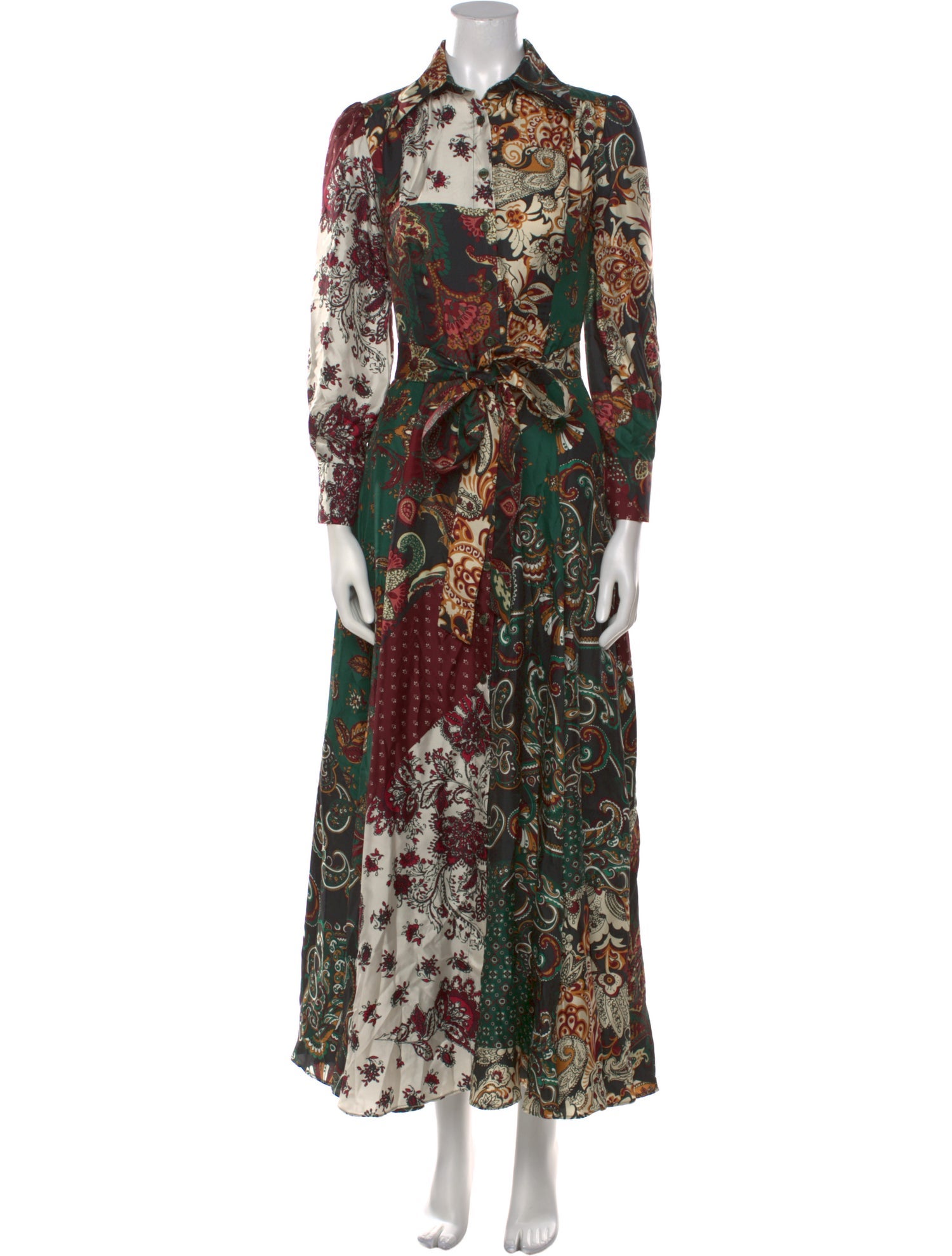 Evi Grintela Silk Long Dress