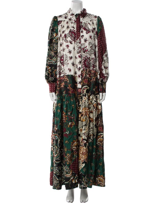 Evi Grintela Silk Long Dress