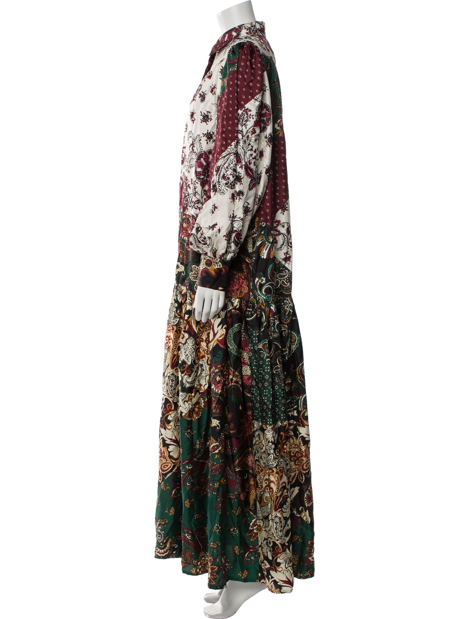 Evi Grintela Silk Long Dress