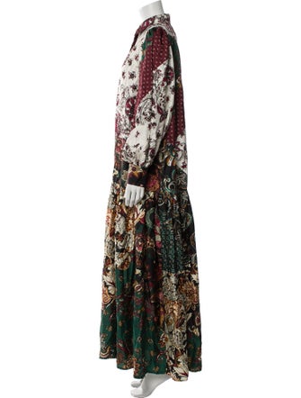 Evi Grintela Silk Long Dress