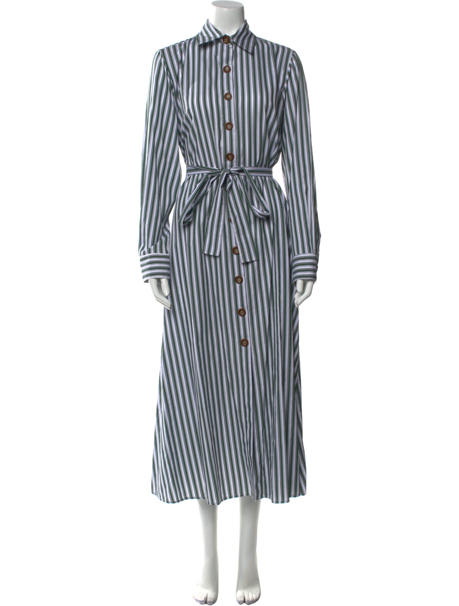 Evi Grintela Striped Long Dress
