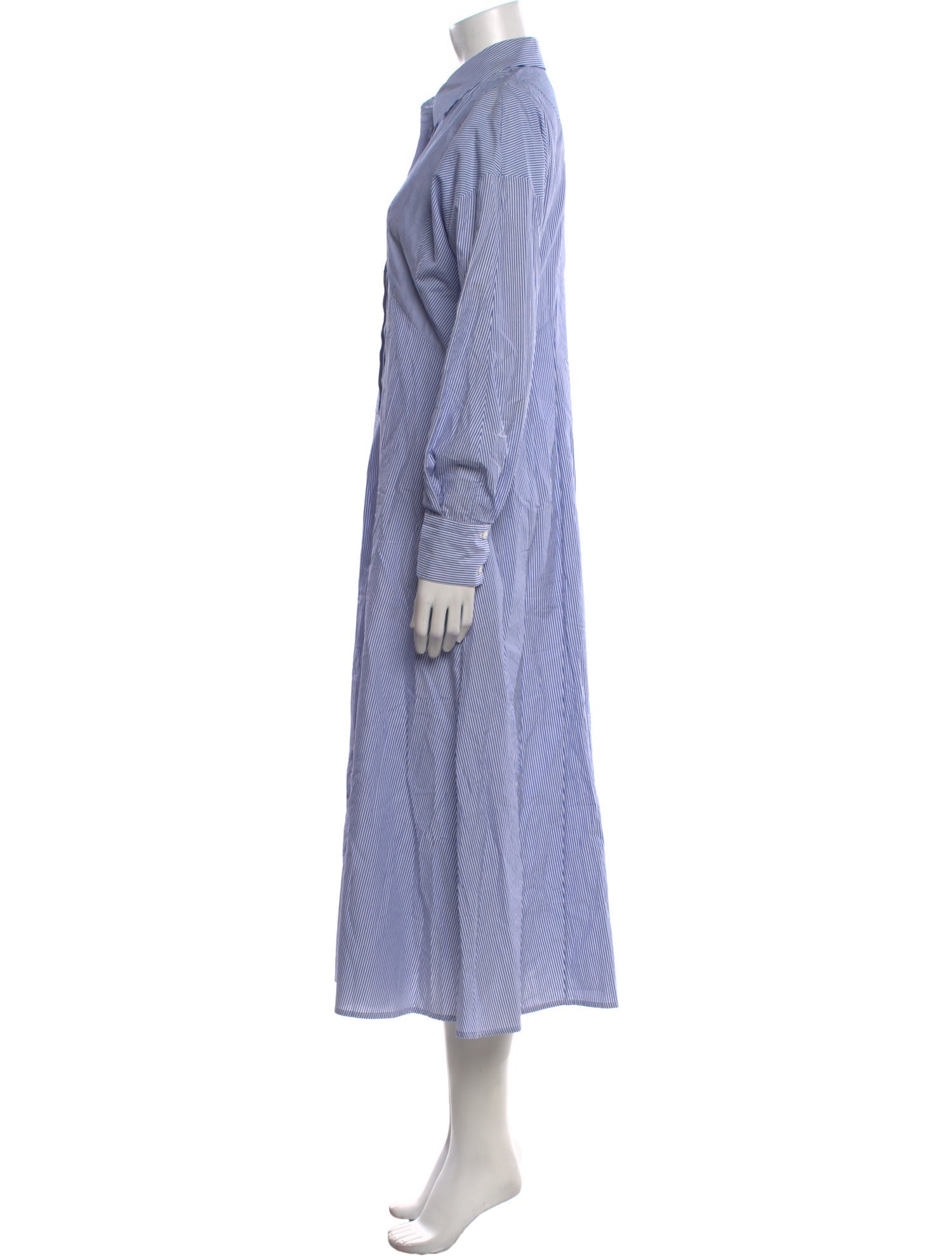 Evi Grintela Striped Long Dress