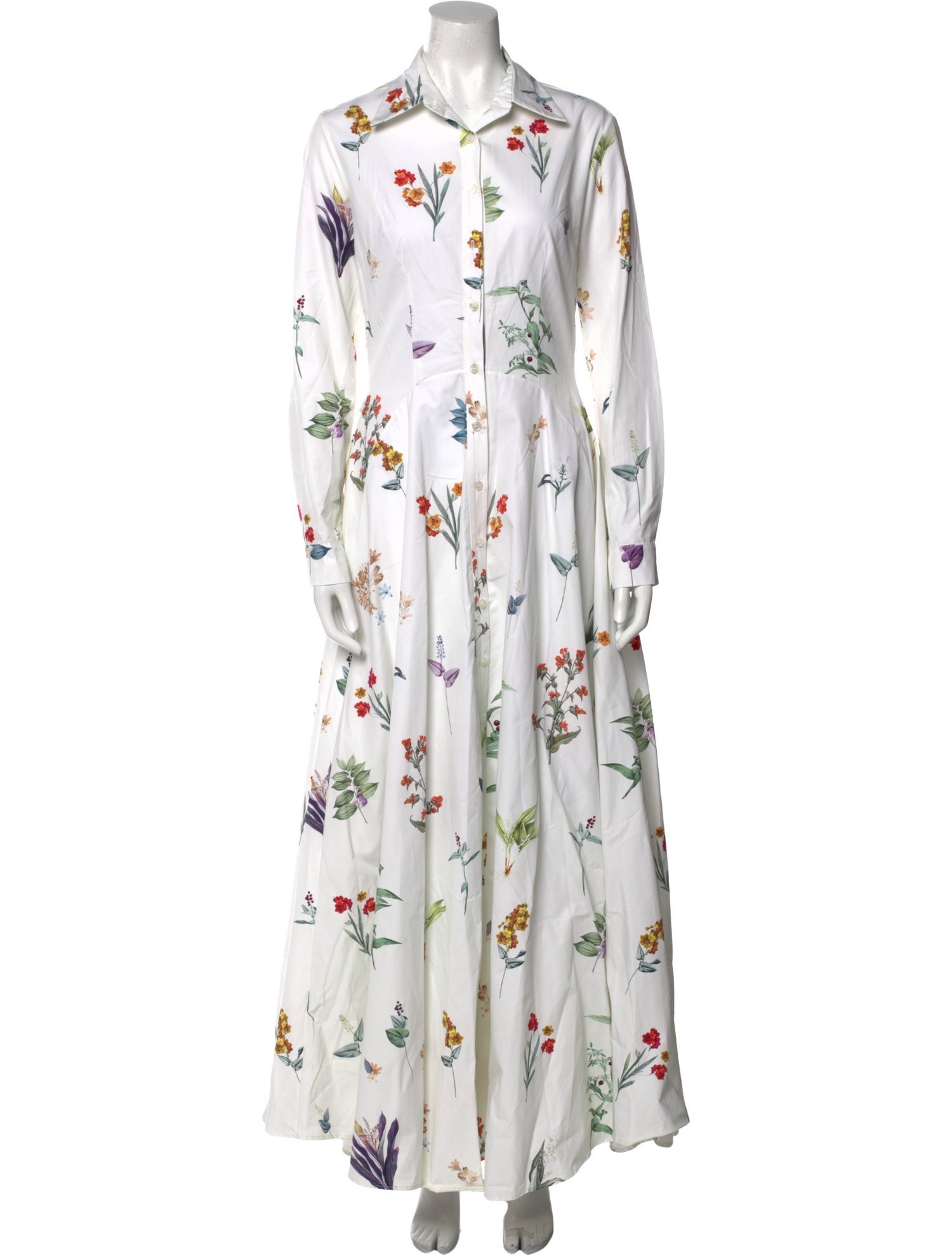 Evi Grintela Floral Print Long Dress w/ Tags