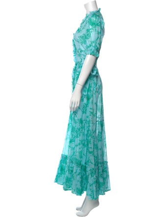 Evi Grintela Floral Print Long Dress