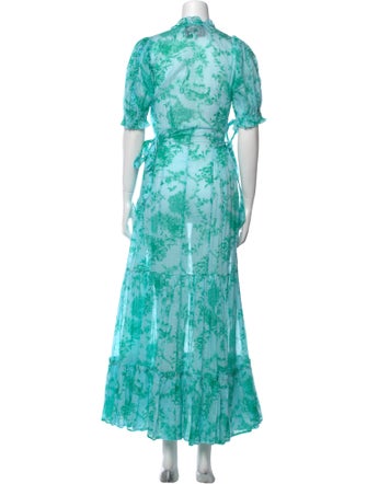 Evi Grintela Floral Print Long Dress