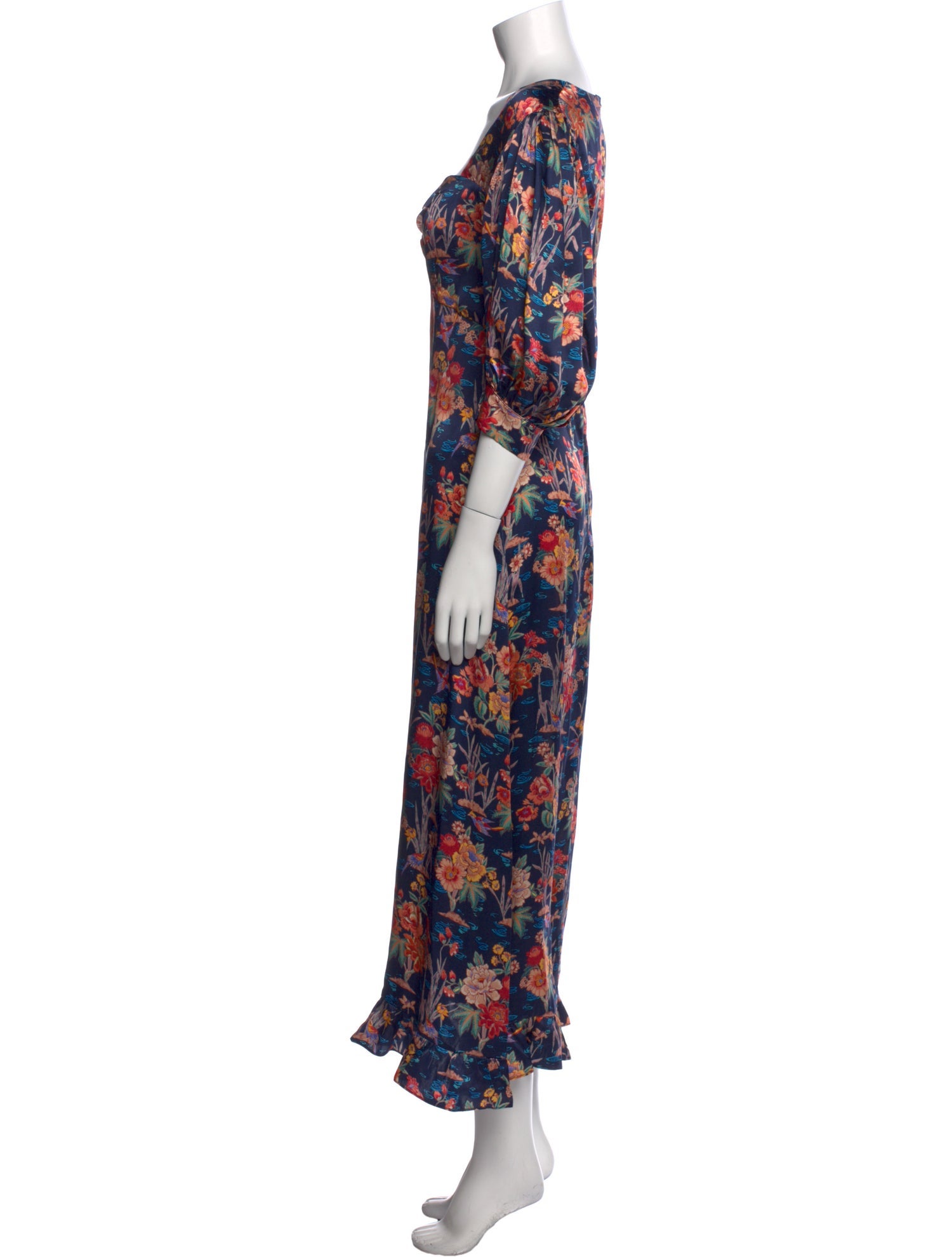 Evi Grintela Floral Print Long Dress