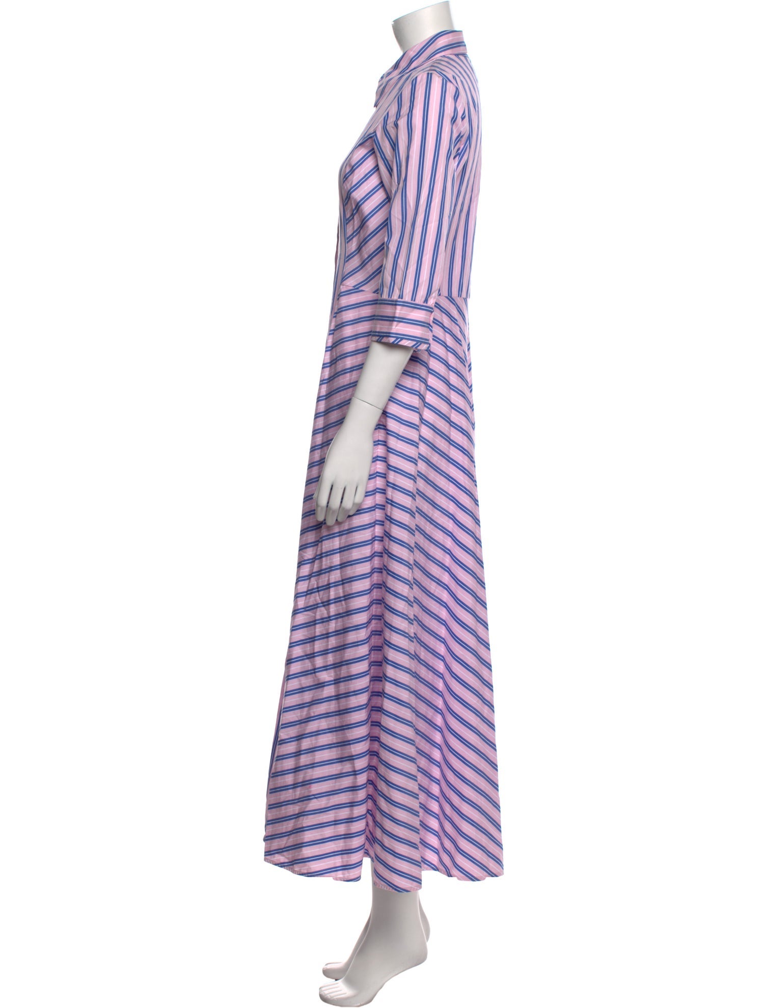 Evi Grintela Striped Long Dress