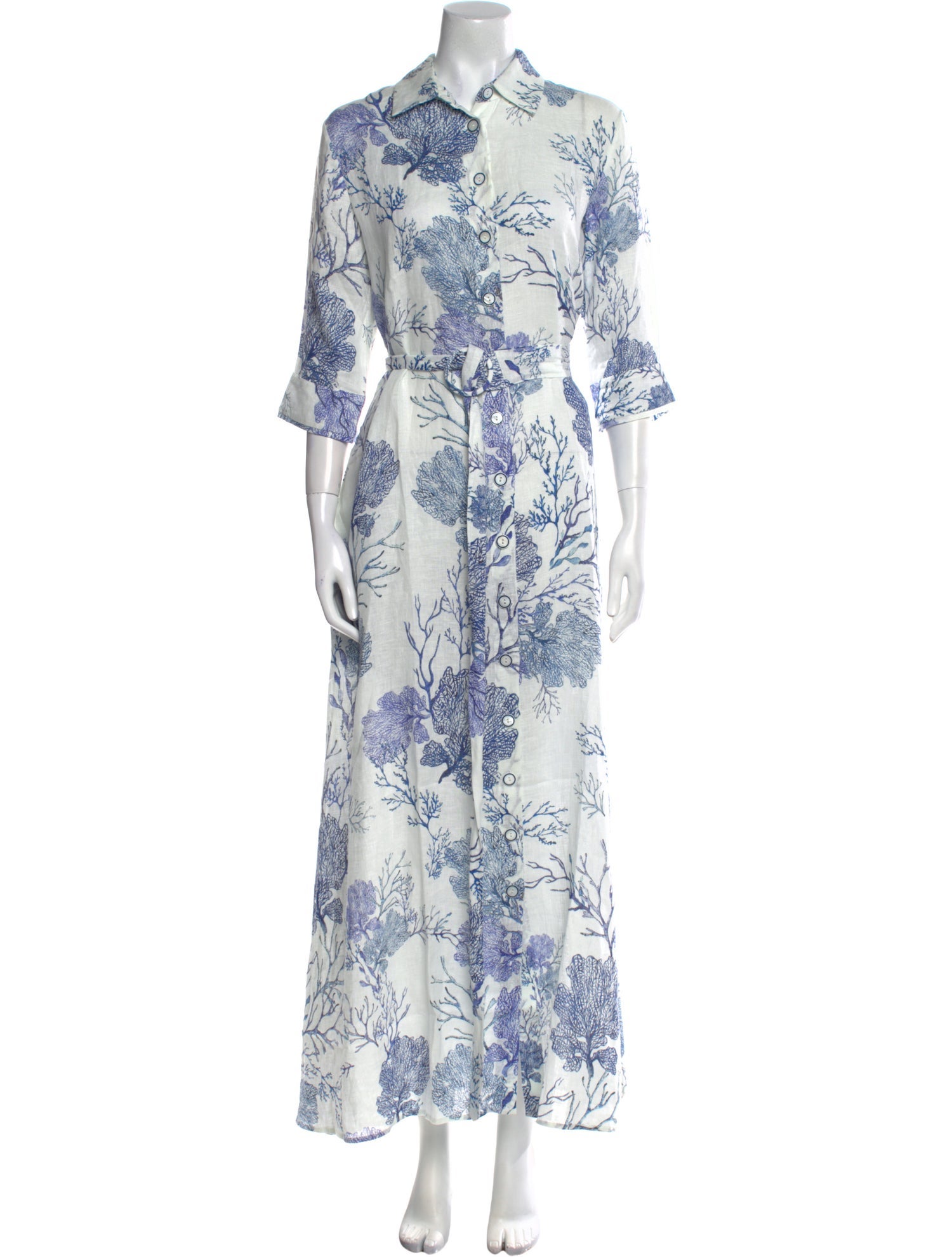 Evi Grintela Linen Long Dress w/ Tags