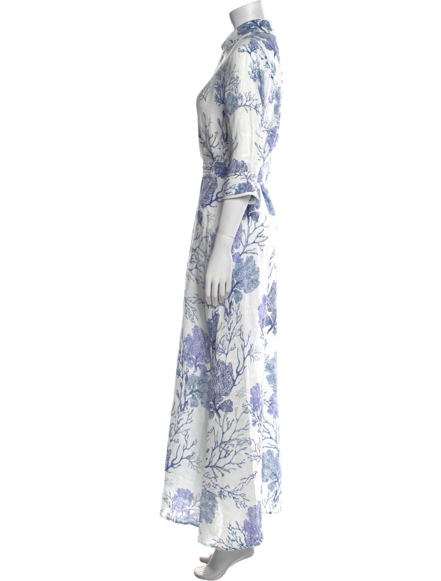 Evi Grintela Linen Long Dress w/ Tags