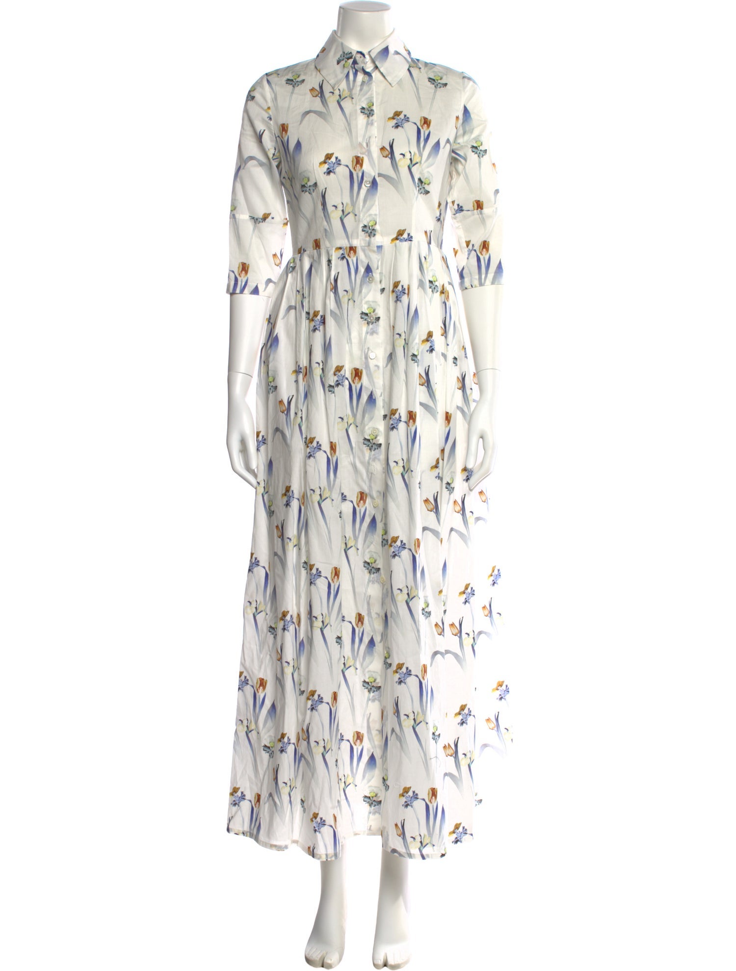 Evi Grintela Floral Print Long Dress