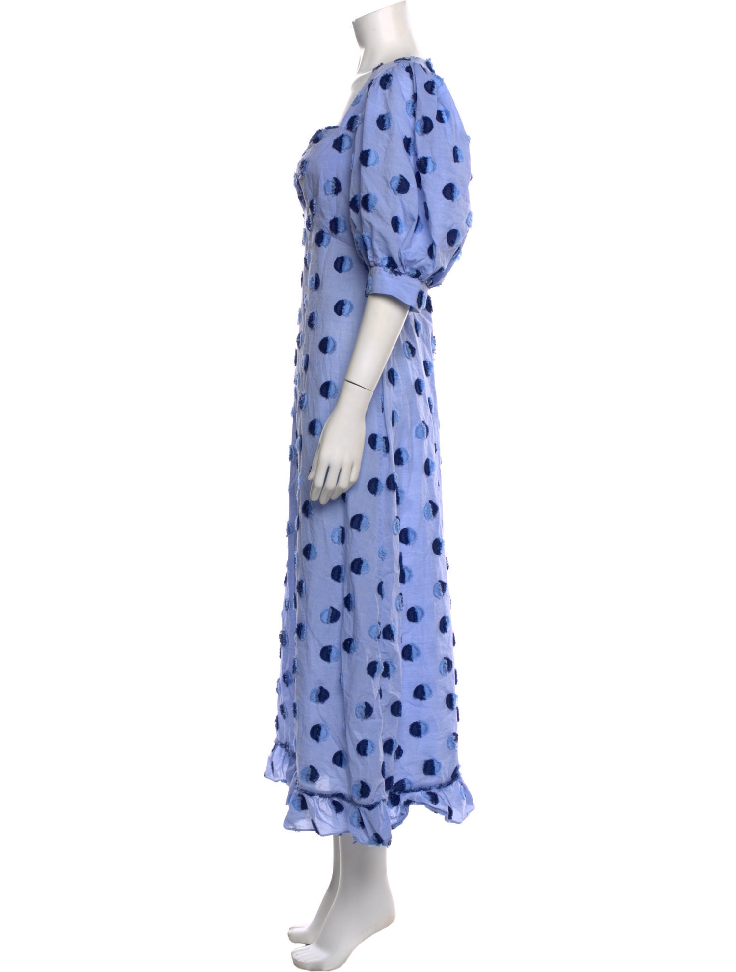 Evi Grintela Polka Dot Print Long Dress