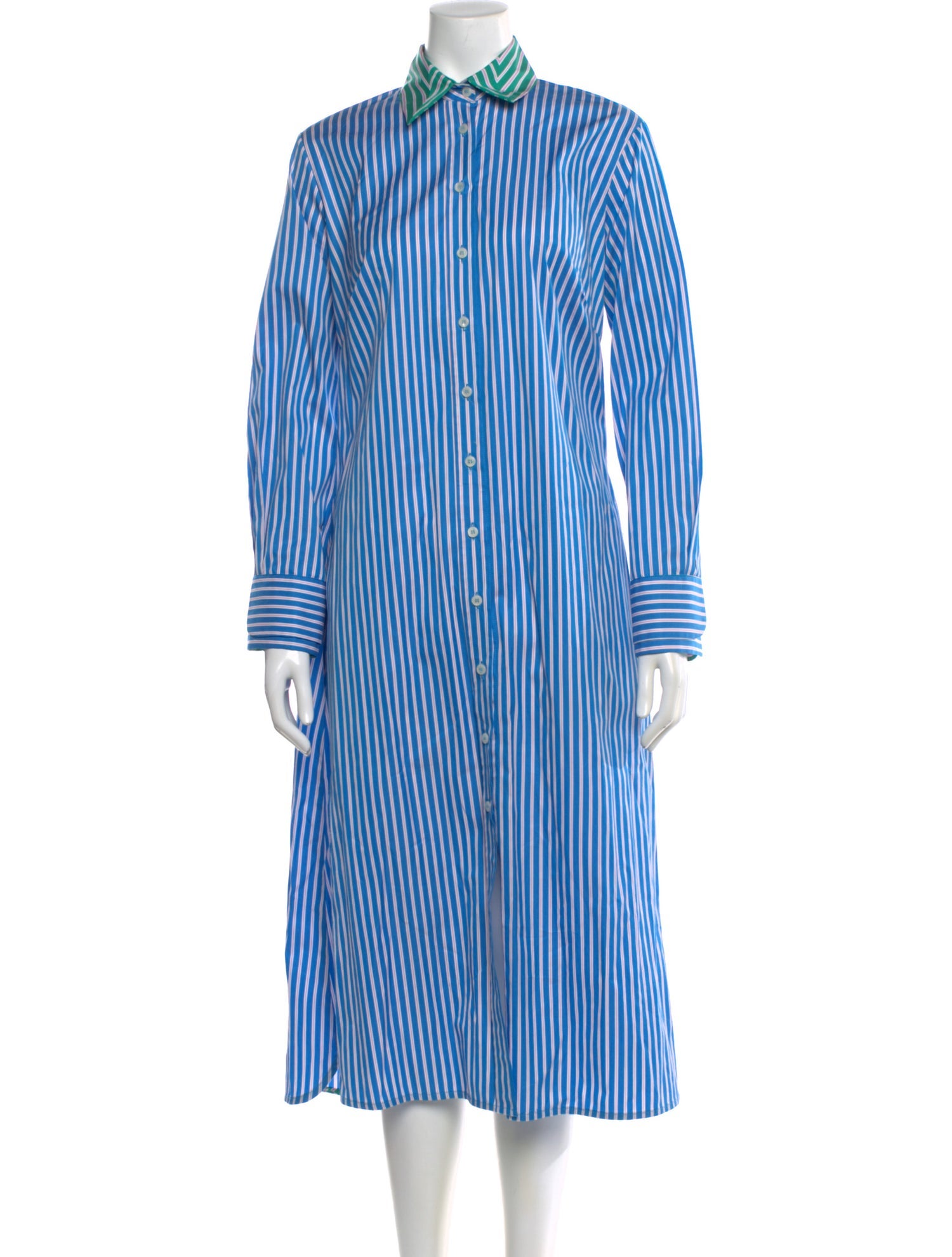 Evi Grintela Striped Long Dress