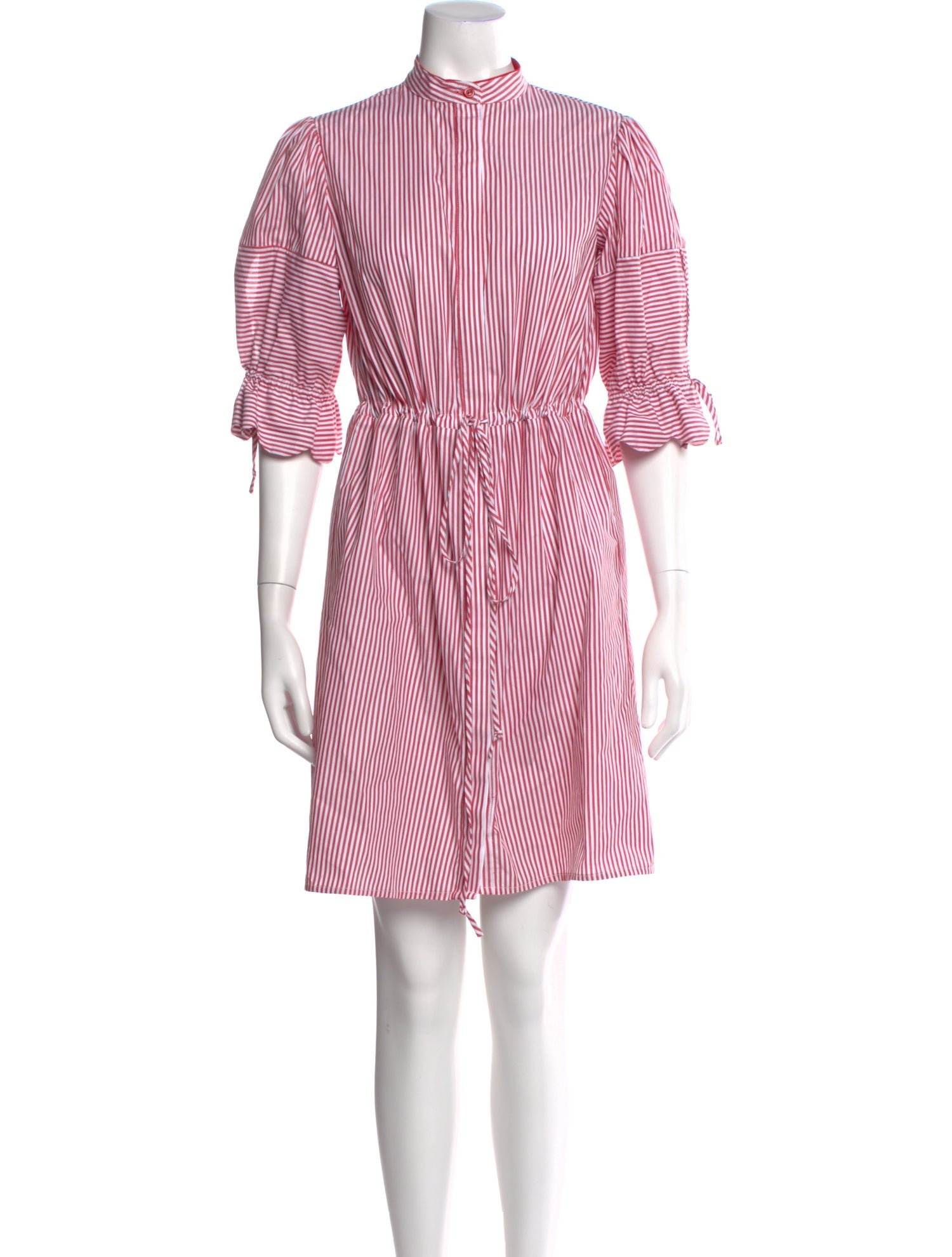 Evi Grintela Striped Mini Dress