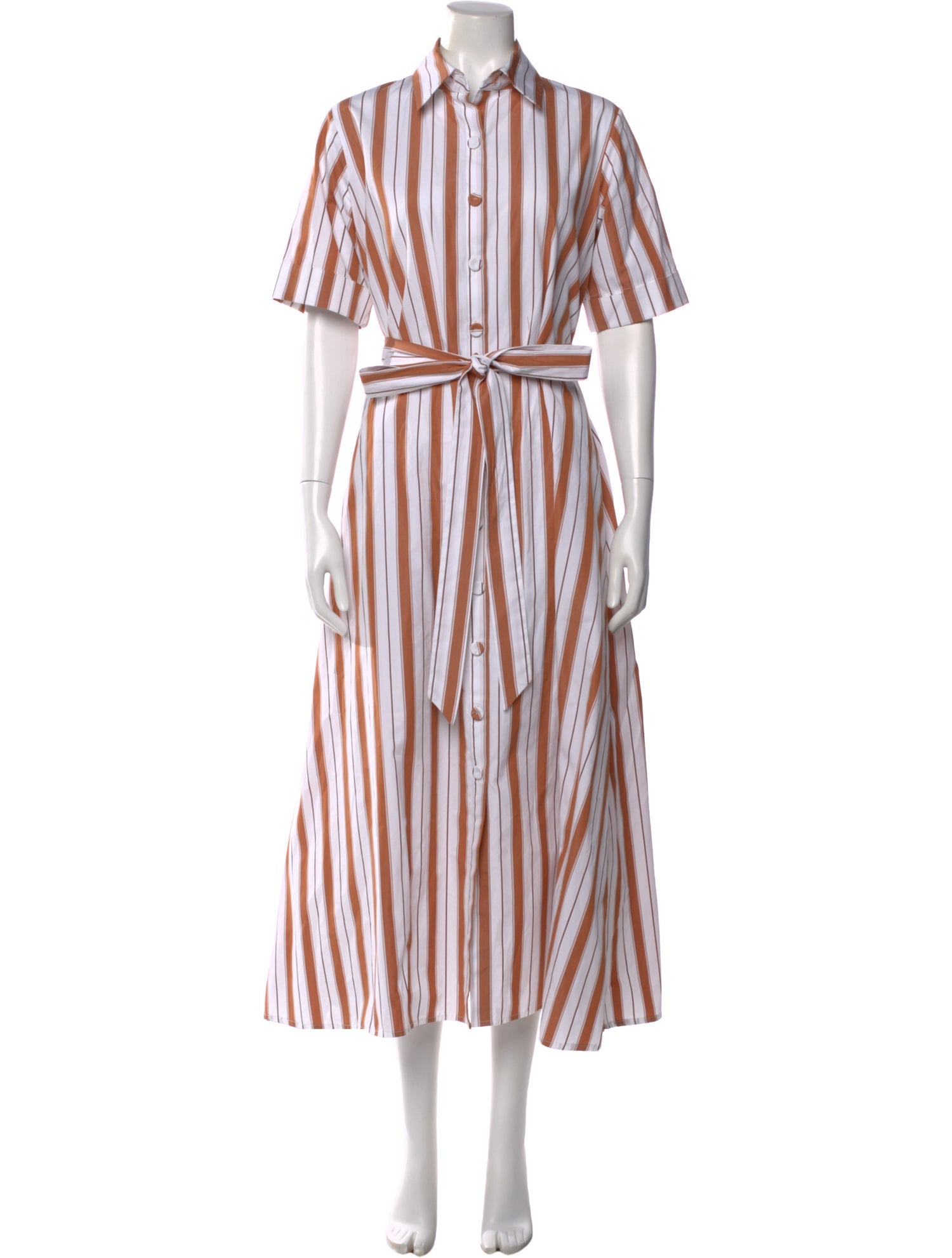 Evi Grintela Striped Long Dress