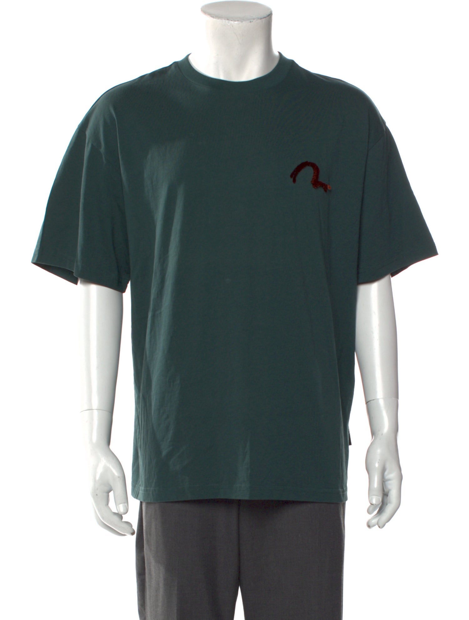 Evisu Graphic Print Crew Neck T-Shirt