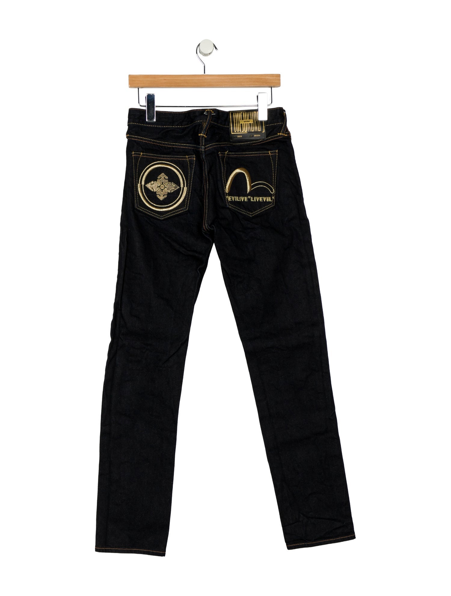 dior homme SS08 アンダーマイカー　デニム　w31 kva Dior Homme 2008 Under My Car Slim Fit Jeans - Blue, 9.5