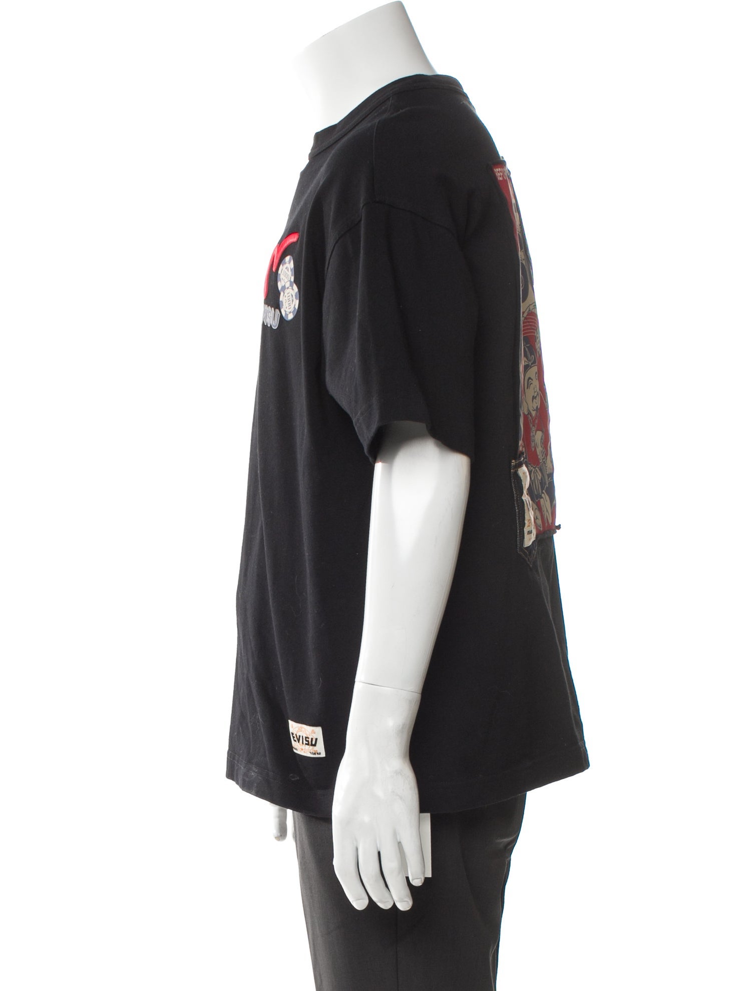 Evisu Graphic Print Crew Neck T-Shirt