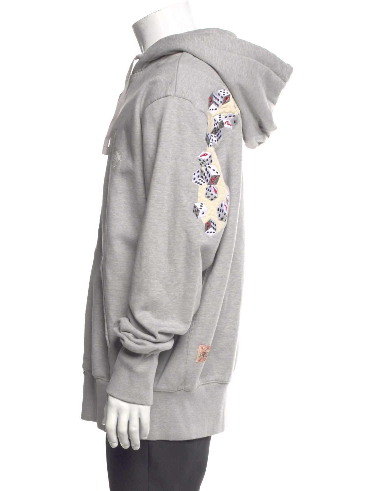 Evisu Graphic Print Crew Neck Hoodie