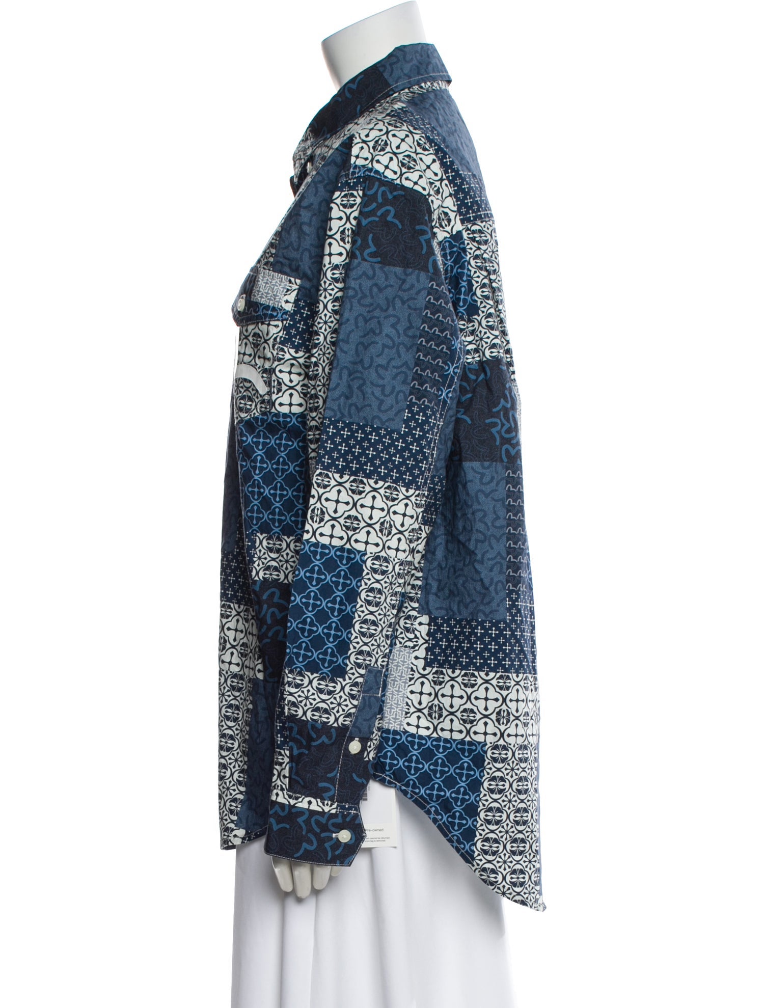 Evisu Printed Long Sleeve Top