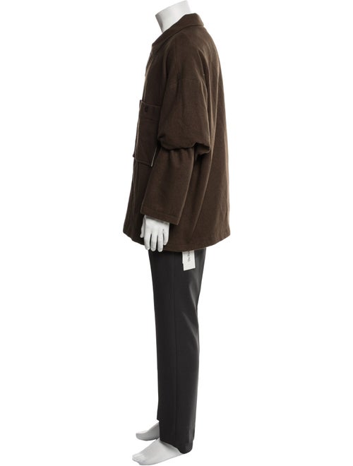 Evan Kinori Wool Utility Jacket