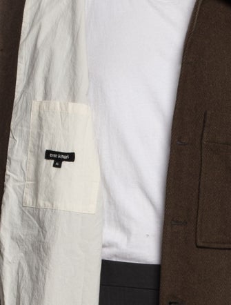 Evan Kinori Wool Utility Jacket