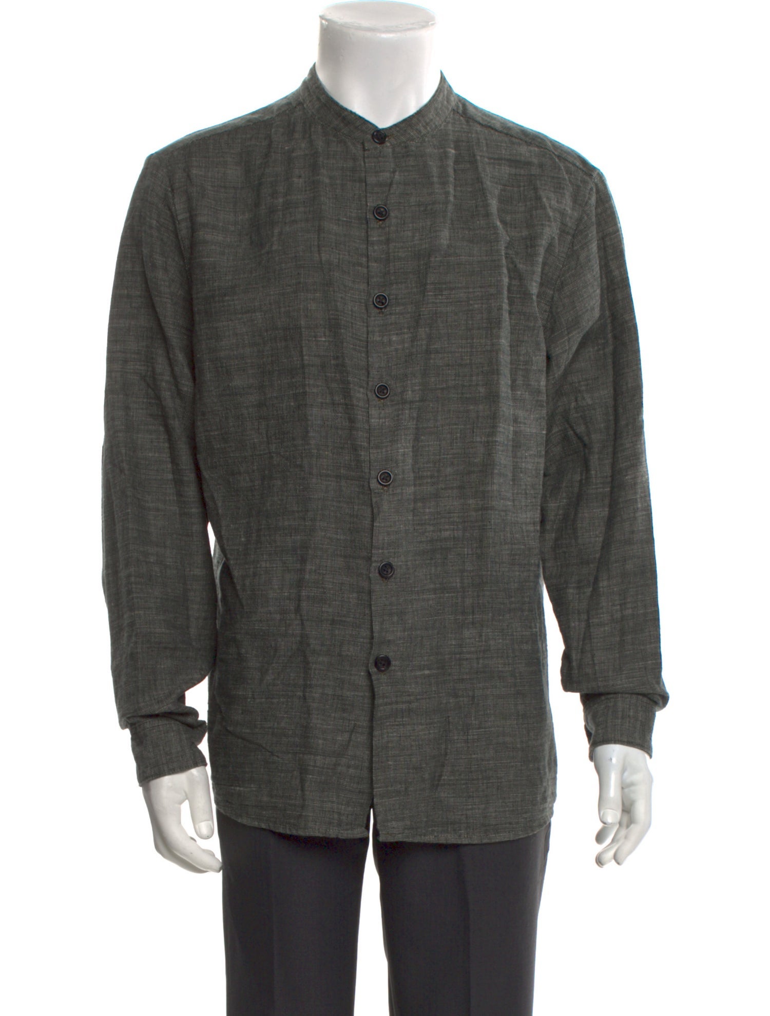 Evan Kinori Printed Long Sleeve Shirt