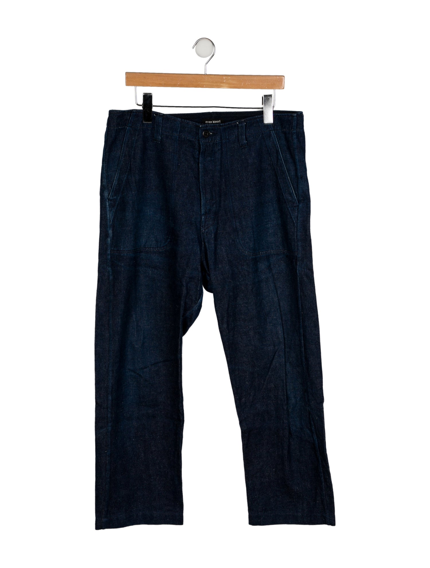 Evan Kinori Straight-Leg Jeans